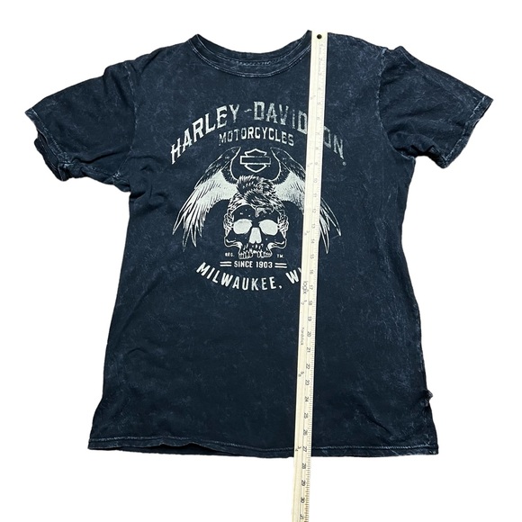 Harley Davidson Bleached t-shirt Men’s size Medium - Picture 2 of 5